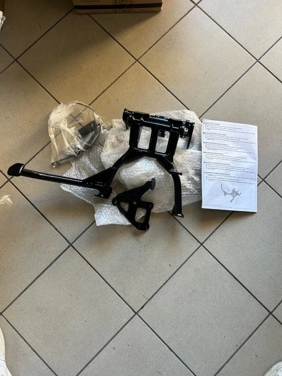 KIT cavalletto centrale per V7 750 Moto Guzzi