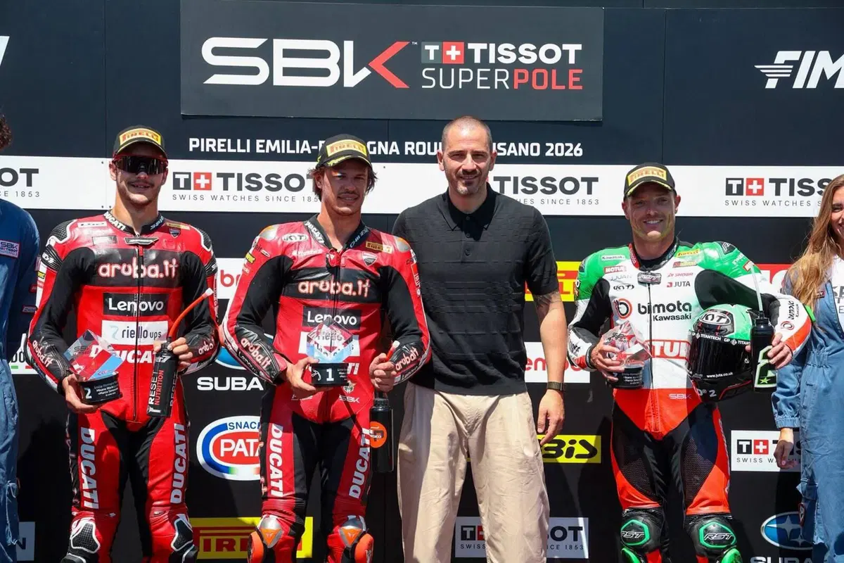 SBK 2026. GP dell&rsquo;Emilia Romagna. A Misano Nicol&ograve; Bulega conquista la settima pole consecutiva [GALLERY]