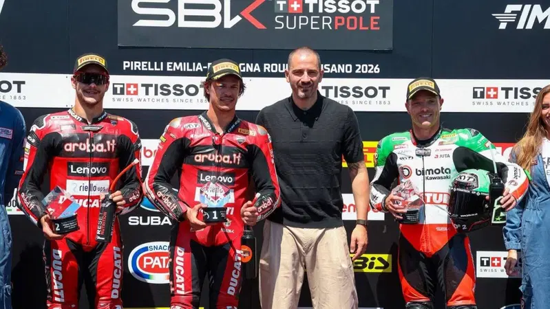 SBK 2026. GP dell&rsquo;Emilia Romagna. A Misano Nicol&ograve; Bulega conquista la settima pole consecutiva [GALLERY]