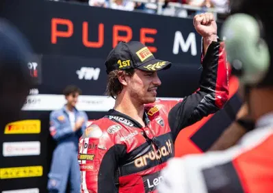 SBK 2026. GP dell’Emilia Romagna. Nicolò Bulega si aggiudica la Superpole Race di Misano [GALLERY]