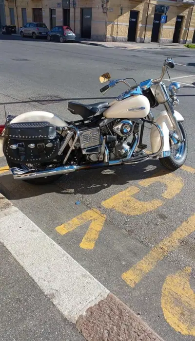 Harley-Davidson  HARLEY-DAVIDSON FLH POLICE 1200 SHOVELHEAD 1978 d'epoca