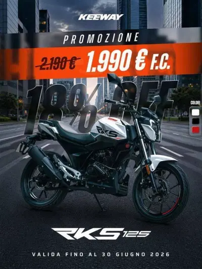 Keeway Motor RKS 125 (2025 - 26) nuova