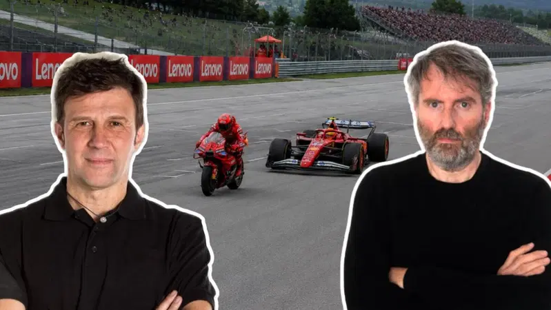 MotoGP e Formula 1: Ferrari come Ducati, Hamilton come Marquez. Con Zam e l'Ing [VIDEO]
