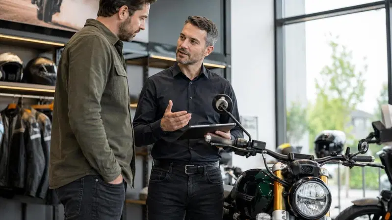L'evoluzione del venditore moto: da "piazzista" a consulente di fiducia