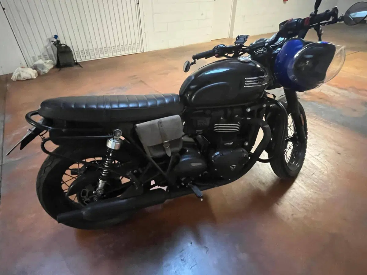 Triumph Bonneville T100 Black (2017 - 20) (4)