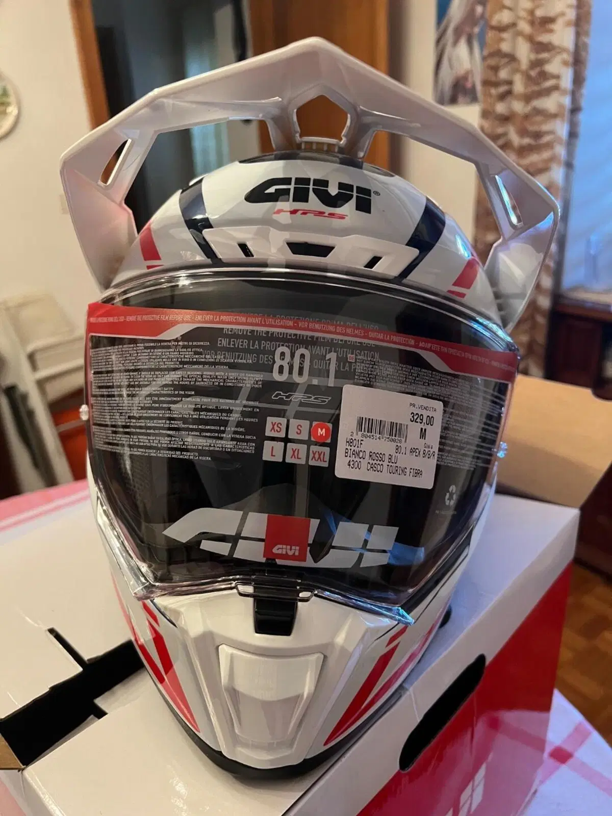 Casco da moto Nuovo e stivali da moto Nuovi Givi (7)