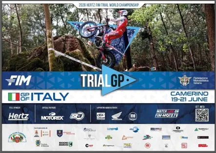 Terza prova dell'Hertz FIM Trial World Championship a Camerino