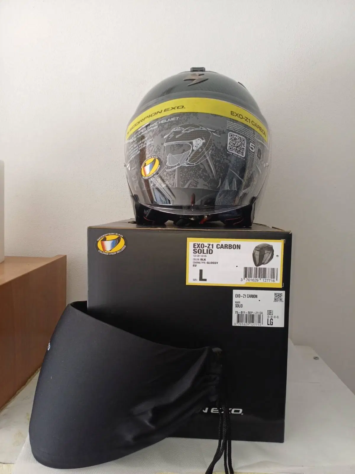 casco in carbonio EXO-Z1 taglia L SCORPION EXO
