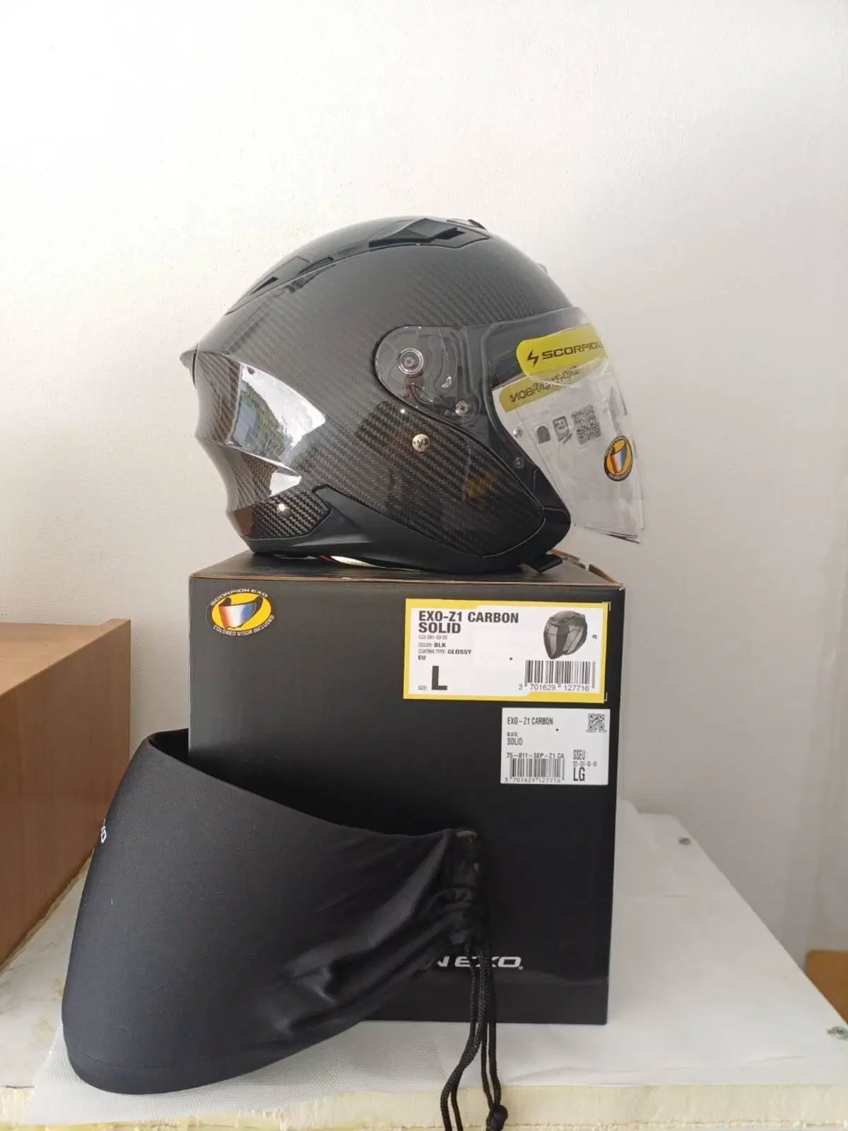 casco in carbonio EXO-Z1 taglia L SCORPION EXO (3)