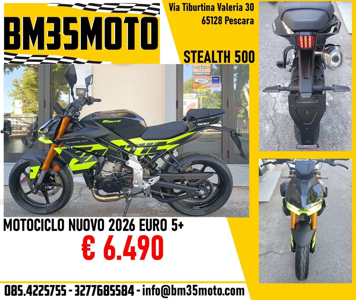 Fantic Motor Stealth 500 (2025 - 26)