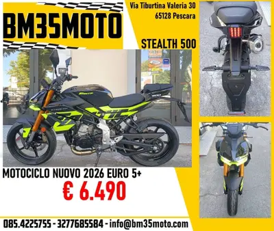 Fantic Motor Stealth 500 (2025 - 26) nuova