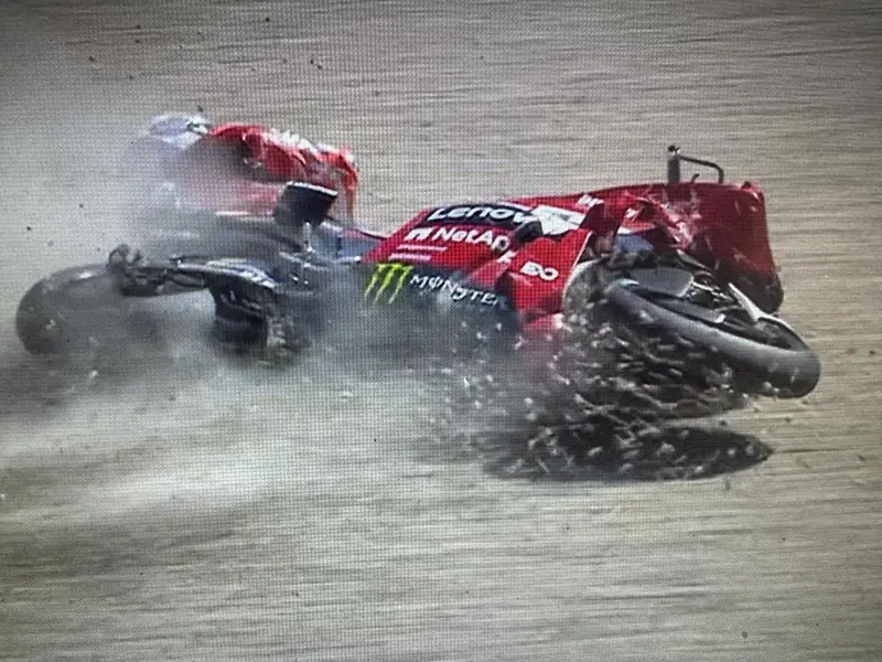 La scivolata di Marquez