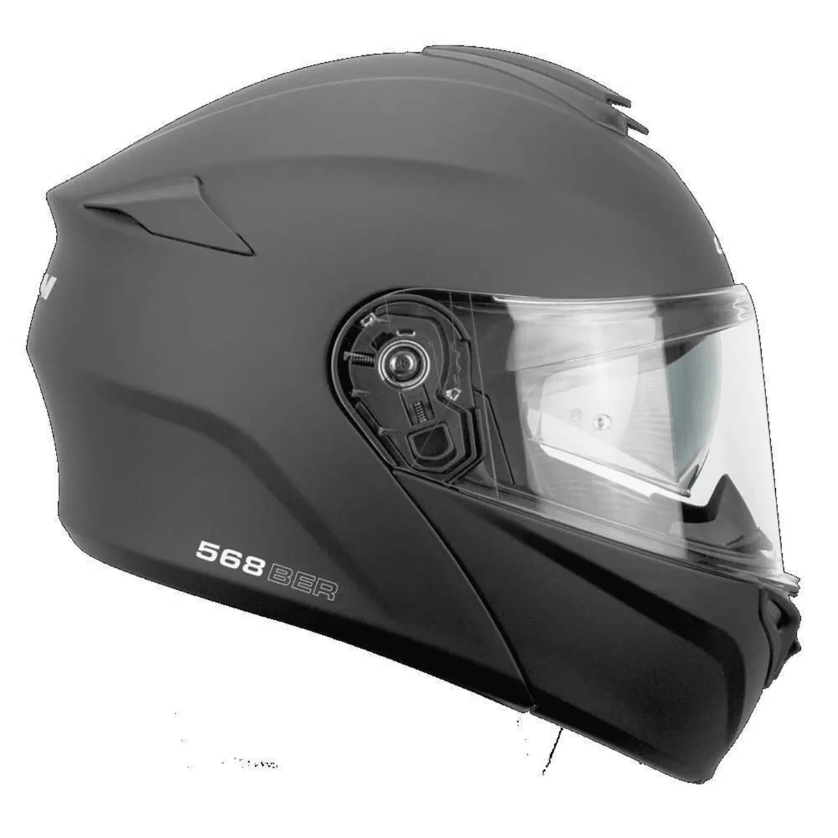 Casco CGM 568A BER MONO Nero Opaco Taglia M (2)