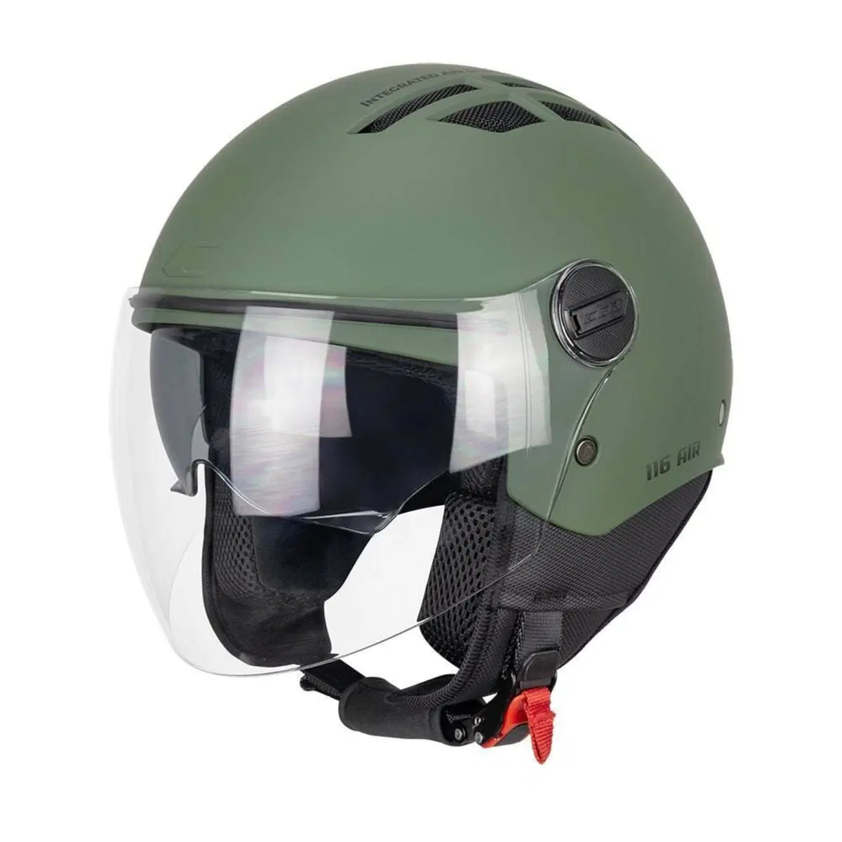 Casco CGM 116A AIR Verde Opaco Taglia S