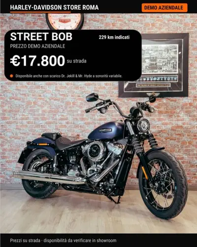 Harley-Davidson Street Bob 117 (2025 - 26) usata