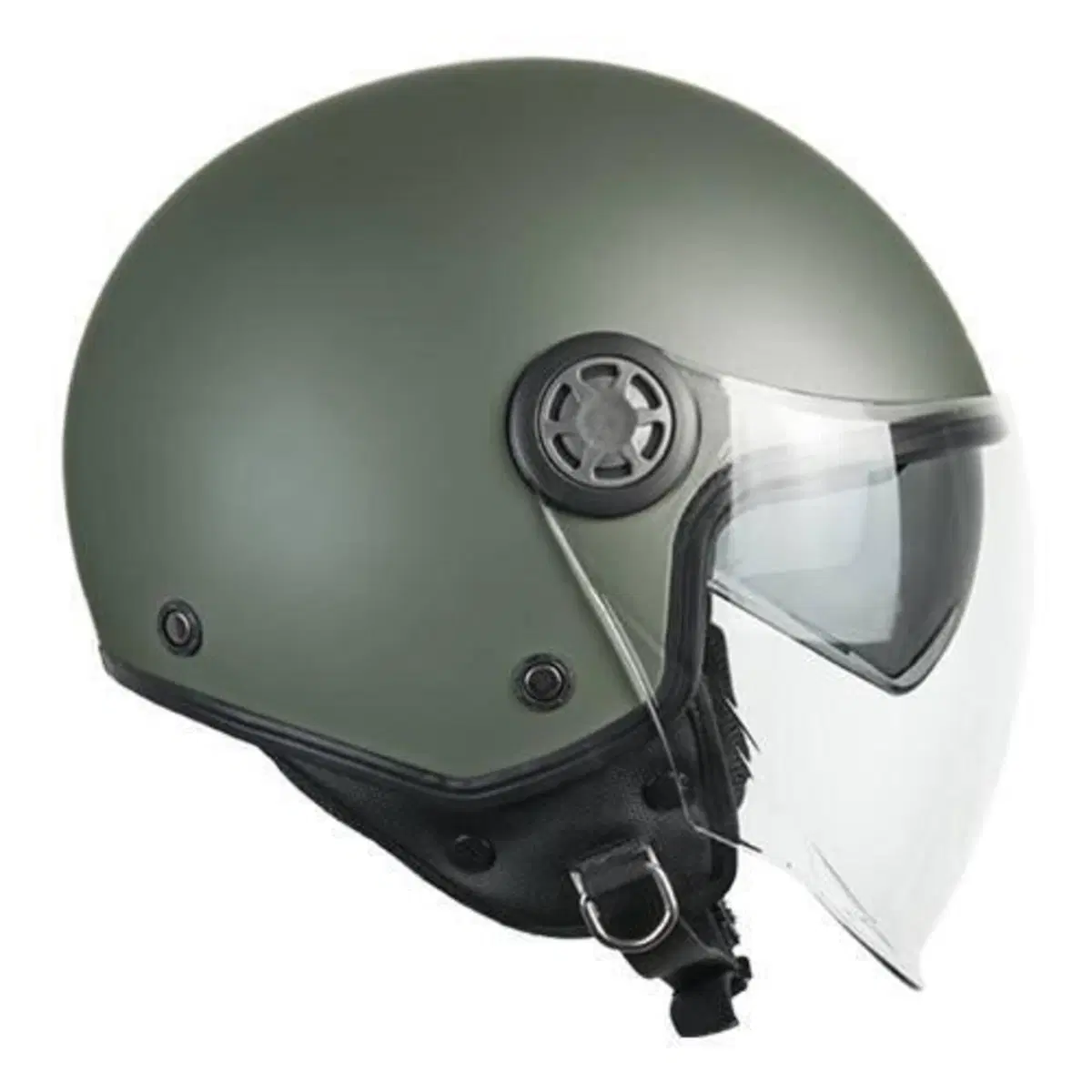 Casco Ska-P 1SHA ZEN MONO Verde Opaco Tg S