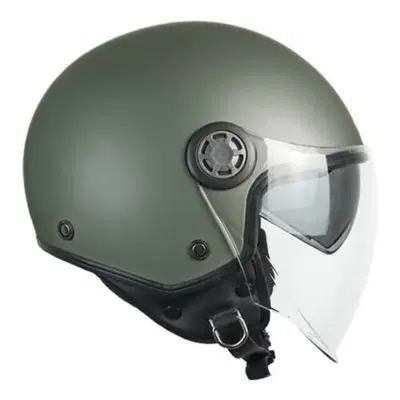 Casco Ska-P 1SHA ZEN MONO Verde Opaco Tg M