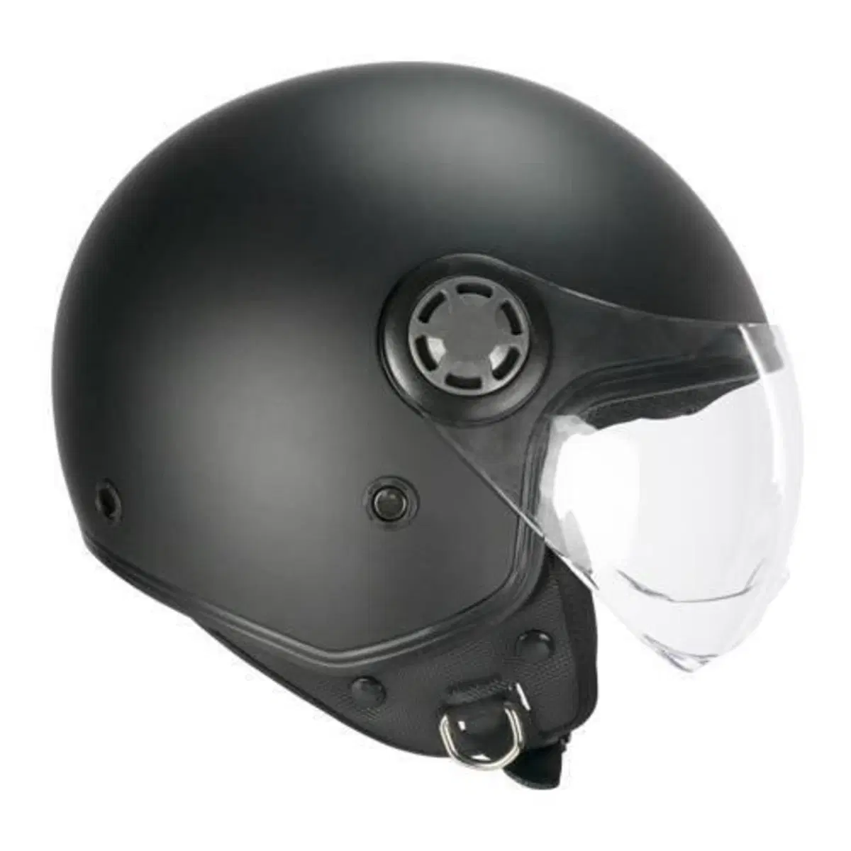 Casco Demi Jet Ska-P 1She Zen Basic Nero Opaco S