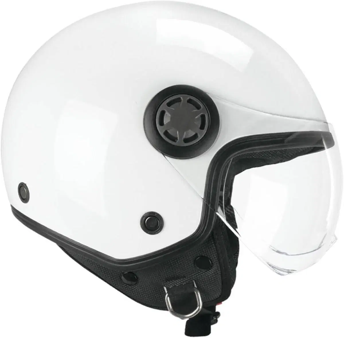 Casco Demi Jet Ska-P 1She Zen Basic Bianco S