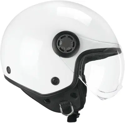 Casco Demi Jet Ska-P 1She Zen Basic Bianco S