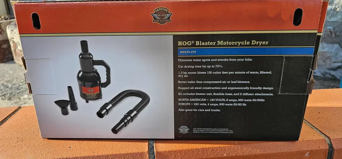 Hog Blaster Harley Davidson - Asciugatore Harley-Davidson (2)