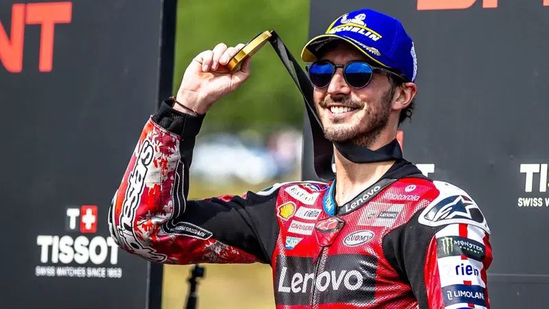 MotoGP 2026. GP della Repubblica Ceca a Brno. Pecco Bagnaia: "Lasciamo da parte il Pecco del passato. Felice? Questa Sprint vale 10"
