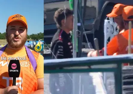 Un po' sotto choc. Parla Ladislav, il marshal colpito da Marco Bezzecchi [VIDEO]