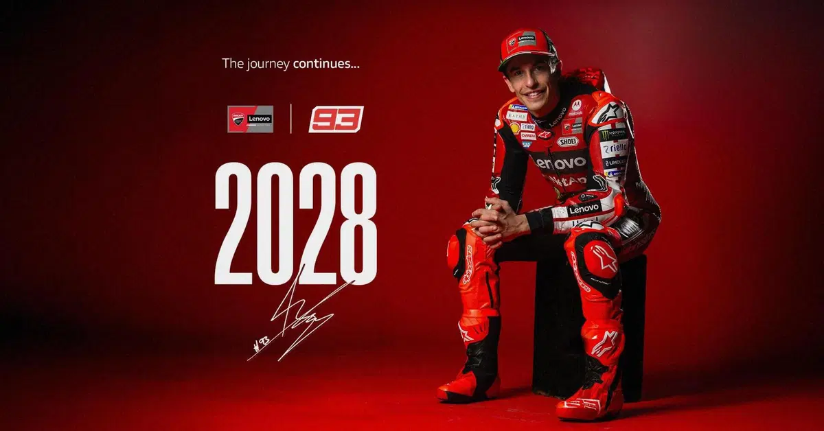 MotoGP 2026. Ufficiale: &Egrave; rosso! Marc Marquez rinnova con Ducati fino al 2028 [VIDEO]