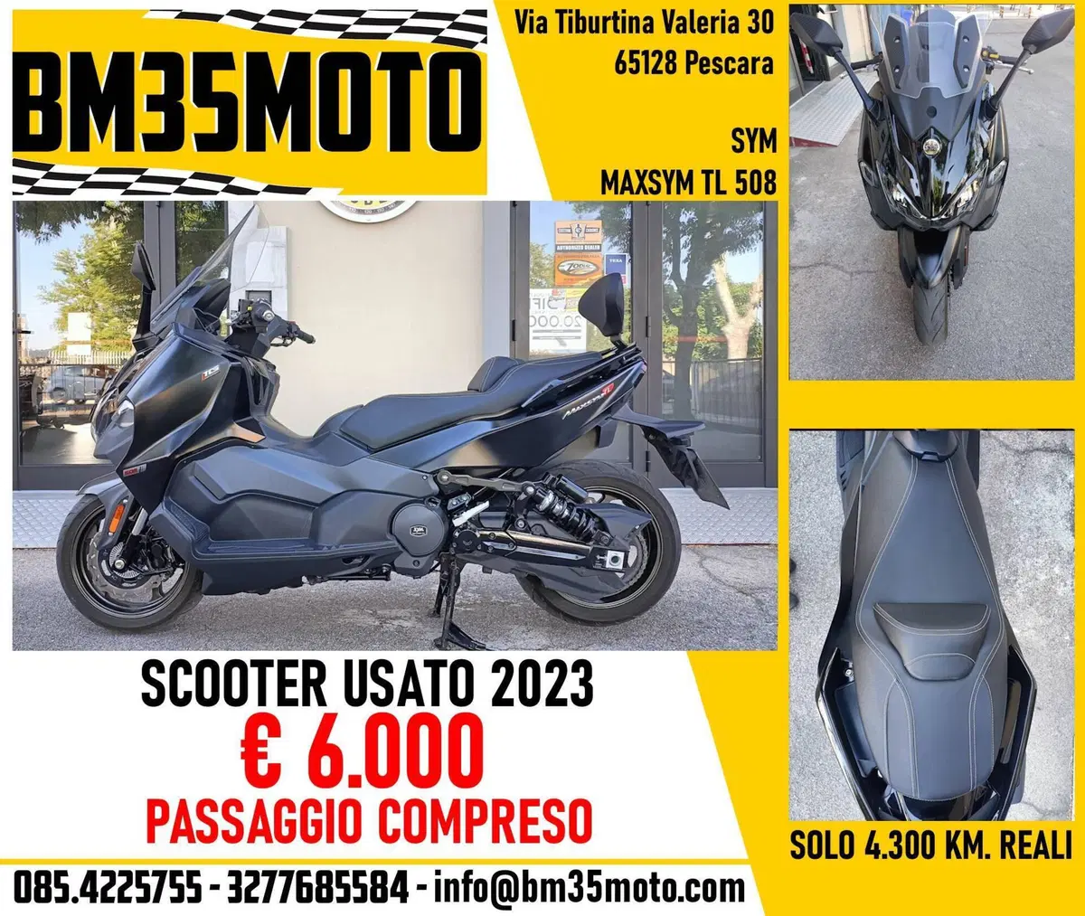 Sym Maxsym TL 508 (2021 - 24)
