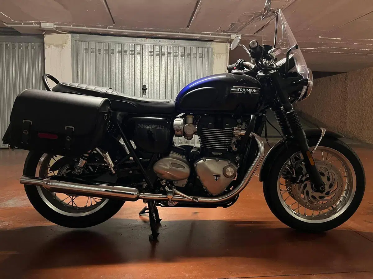 Triumph Bonneville T120 Stealth Edition (2024) (2)