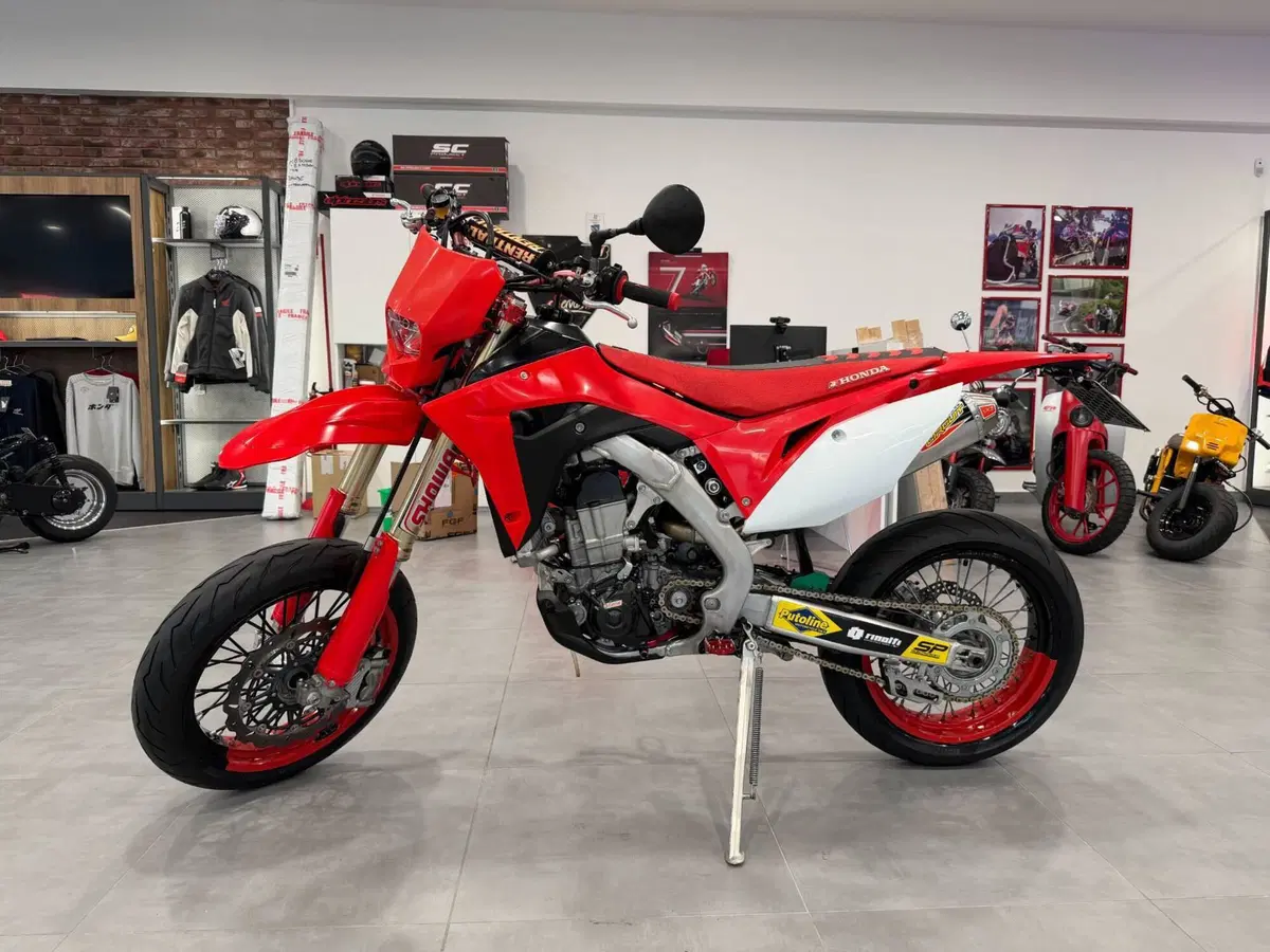 Honda CRF 450RX Supermoto (2020) (3)