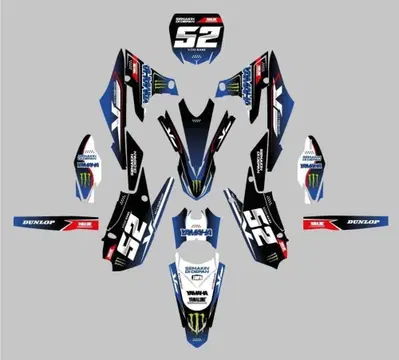 Kit Grafiche Yamaha YZF 250 450 18-22 Evolutijon Mx Graphics