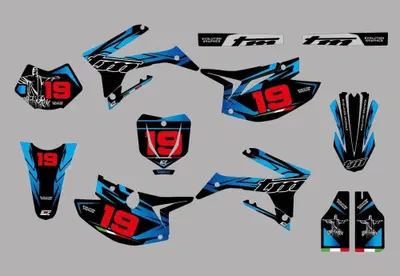 Kit Grafiche Team U TM Racing EN SMR SMX Evolution Mx Graphics