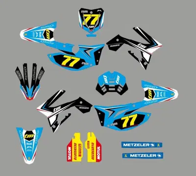 Kit Grafiche B.B TM 4T 2015-2021 SMR SMX EN Evolution Mx Graphics