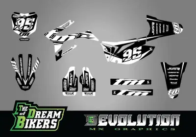 Kit Grafiche Racing TM 4T 2015-2021 SMR SMX EN Evolution Mx Graphics