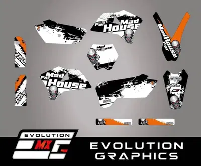 Kit Grafiche M.F.H. KTM 2004-2006 EXC SX SXF Evolution Mx Graphics