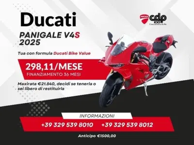 Ducati Panigale V4 S (2025 - 26) usata