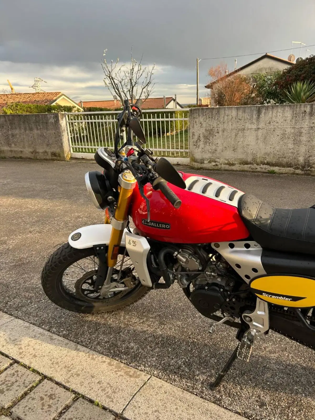 Fantic Motor Caballero 125 Scrambler (2021 - 23) (6)