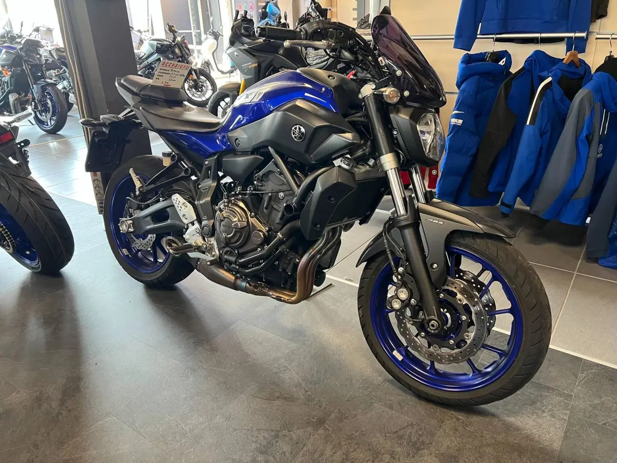 Yamaha MT-07 (2017 - 18)