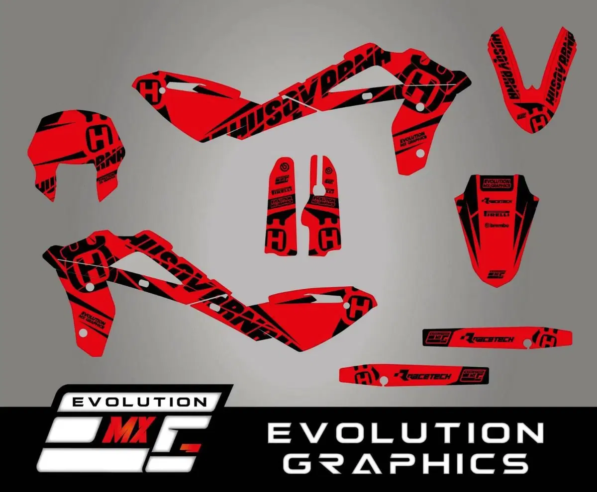 Kit Grafiche Adesivi Husqvarna TC TE Dark 2.0 Crys Evolution Mx Graphics (4)