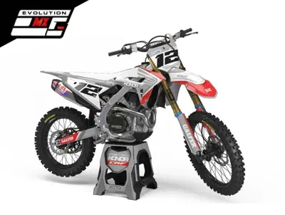 Kit Grafiche Keplar Honda CRF 250 450 2021 2022 Evolution Mx Graphics