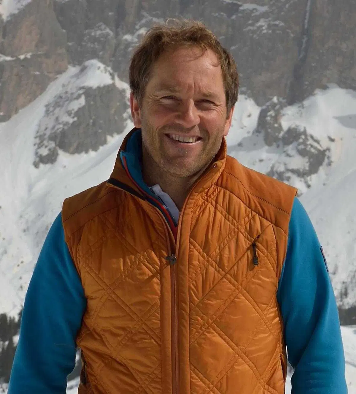 Peter Runggaldier fa un incidente con la sua KTM sul Passo Sella. Grave una ciclista (3)