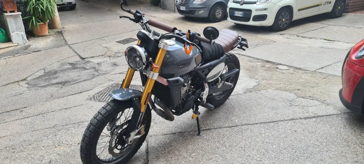 Fantic Motor Caballero 500 Scrambler Deluxe (2021 - 23) (2)