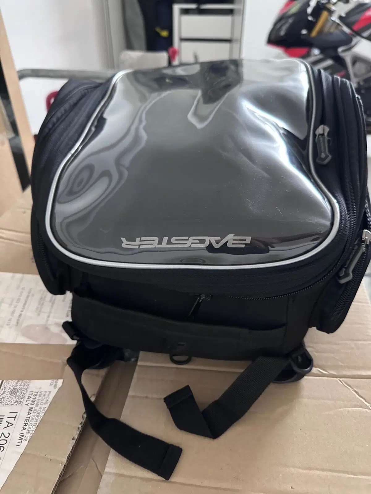 Bagster copri serbatoio + borsa Aprilia rsv4/tuono (9)