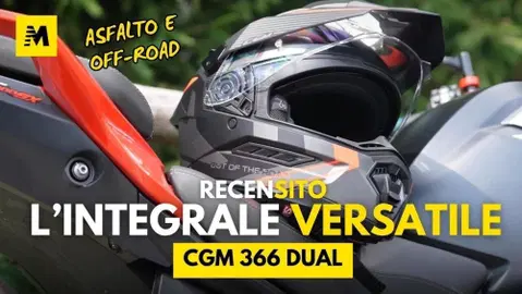 Recensione CGM 366 DUAL — Due caschi in uno: adventure e integrale da 129 Euro