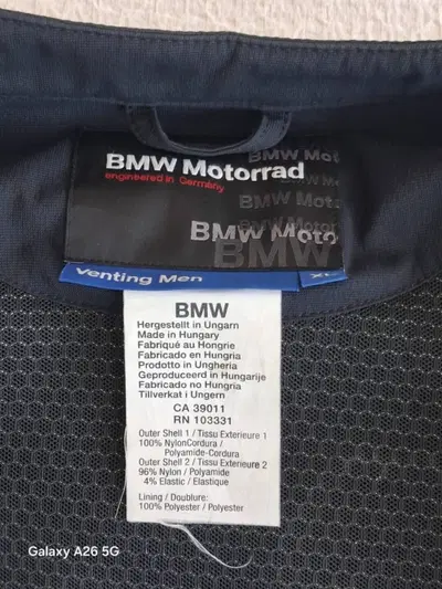 Giacca moto bmw