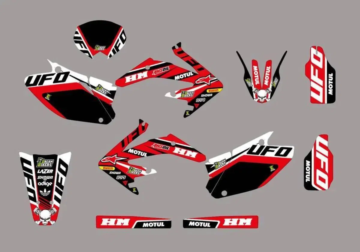 Kit Grafiche T.C. HM Derapage 50 125 Crystal Evolution Mx Graphics (2)