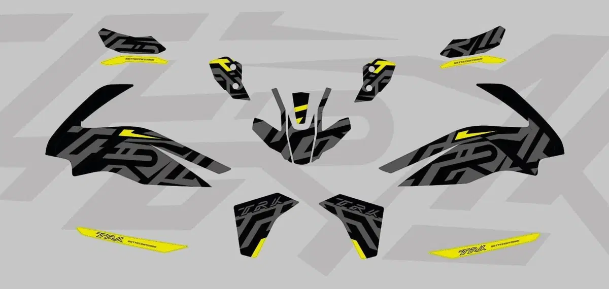 Kit Adesivi Benelli TRK 702 X 2023 2024 Evolution Mx Graphics (3)