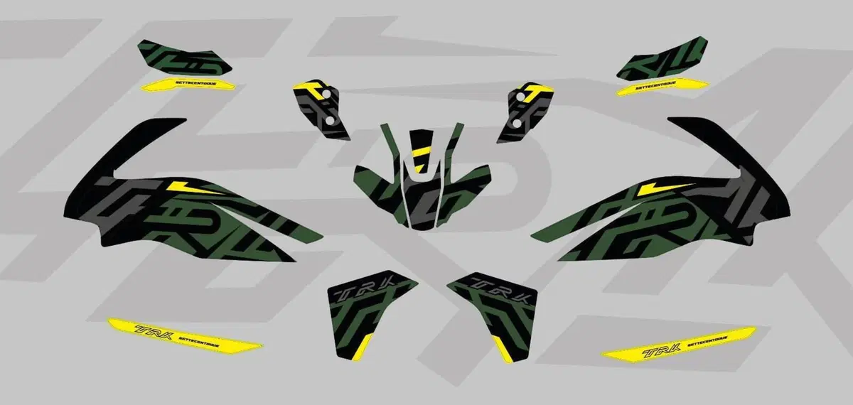 Kit Adesivi Benelli TRK 702 X 2023 2024 Evolution Mx Graphics (4)