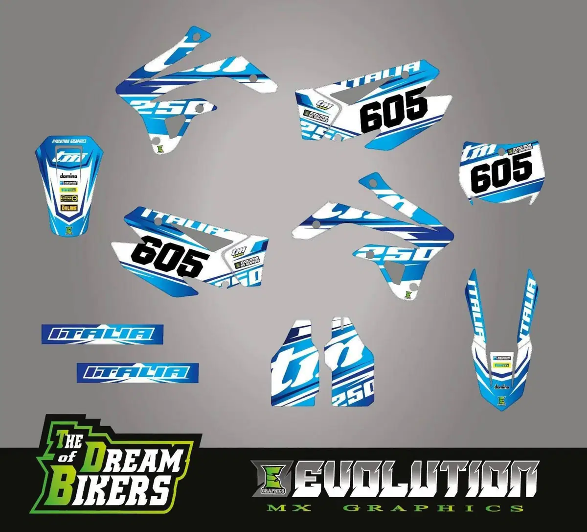 Kit Grafiche TM Racing Italy SM MX EN Crystal Evolution Mx Graphics (2)